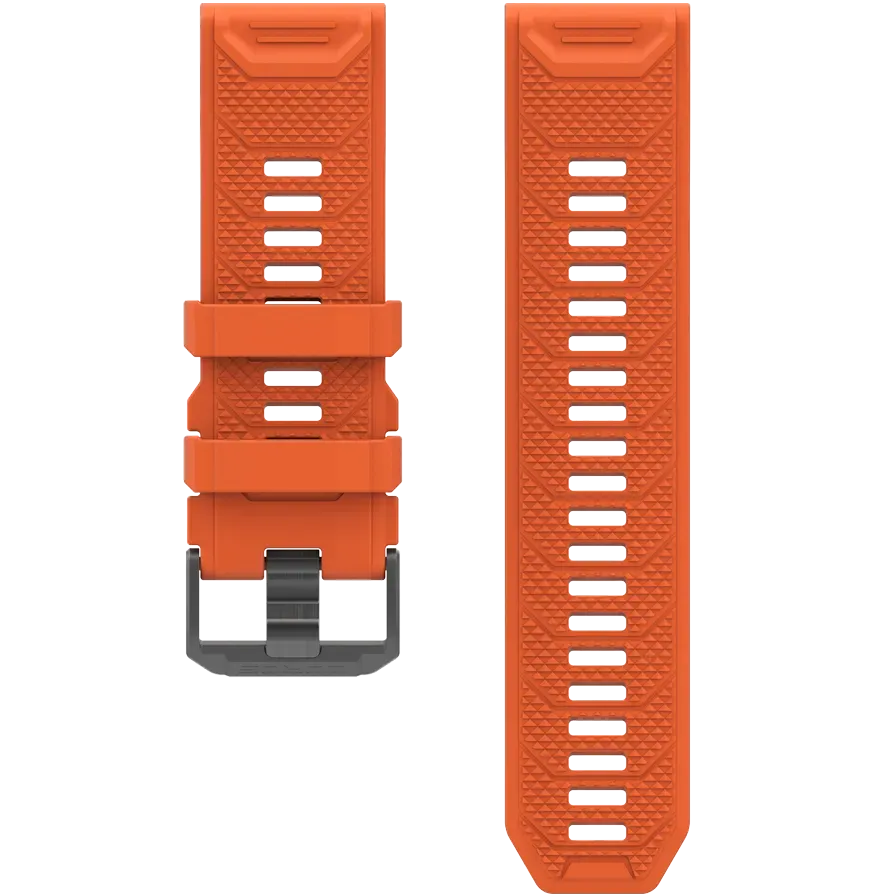Coros Vertix 2 Silicone Band (Coral)