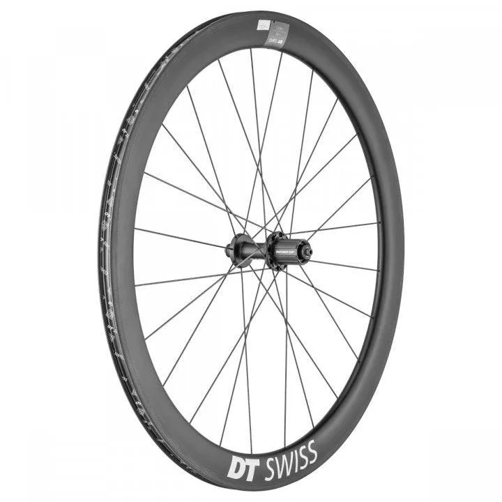 DT Swiss ARC 1400 Dicut 48 Carbon Tubeless Rim Brake Wheel - Shimano/Sram (Black)