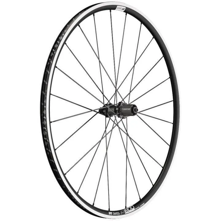 DT Swiss P1800 Spline Aluminium Tubeless Rim Brake Wheel - Shimano/Sram (Black)