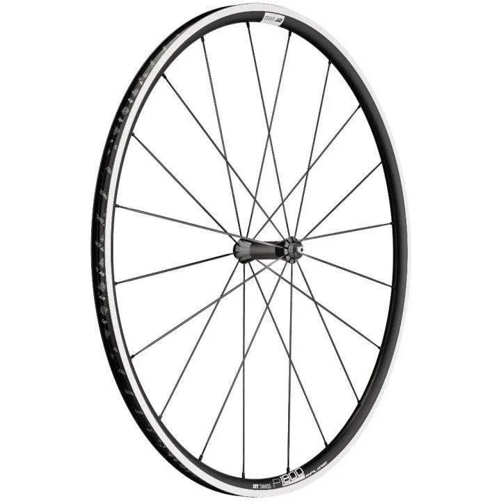 DT Swiss P1800 Spline Aluminium Tubeless Rim Brake Wheel - Shimano/Sram (Black)