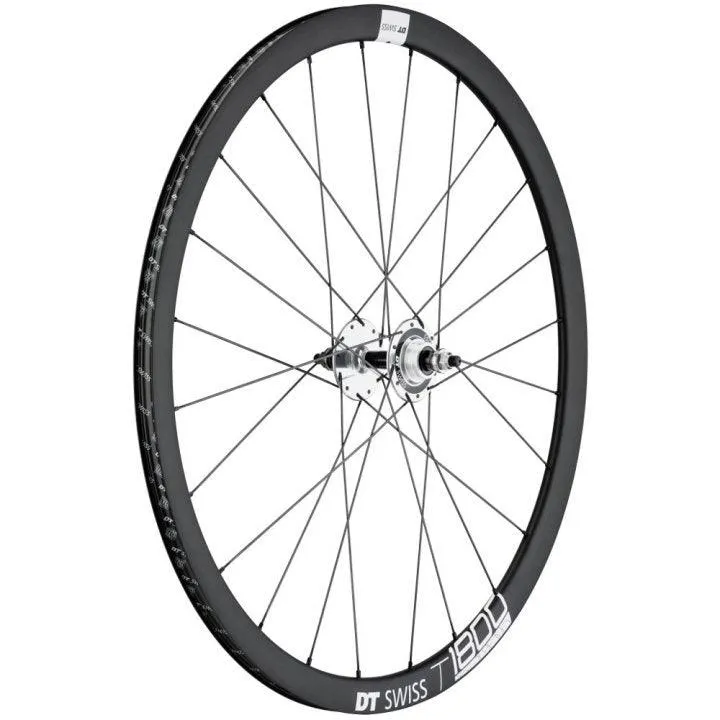 DT Swiss T 1800 Classic Aluminium Tubeless Wheel (Black)