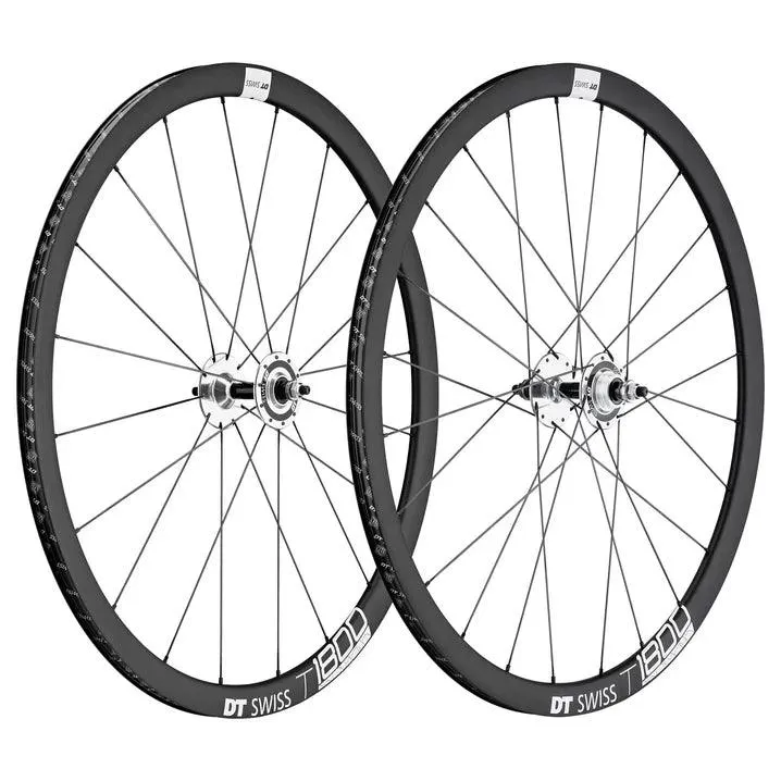 DT Swiss T 1800 Classic Aluminium Tubeless Wheel (Black)
