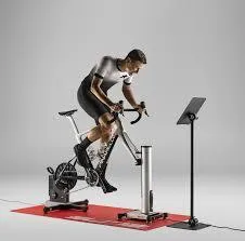 Elite Justo 2 Electromagnetic Direct Drive Smart Bicycle Trainer (Silver)