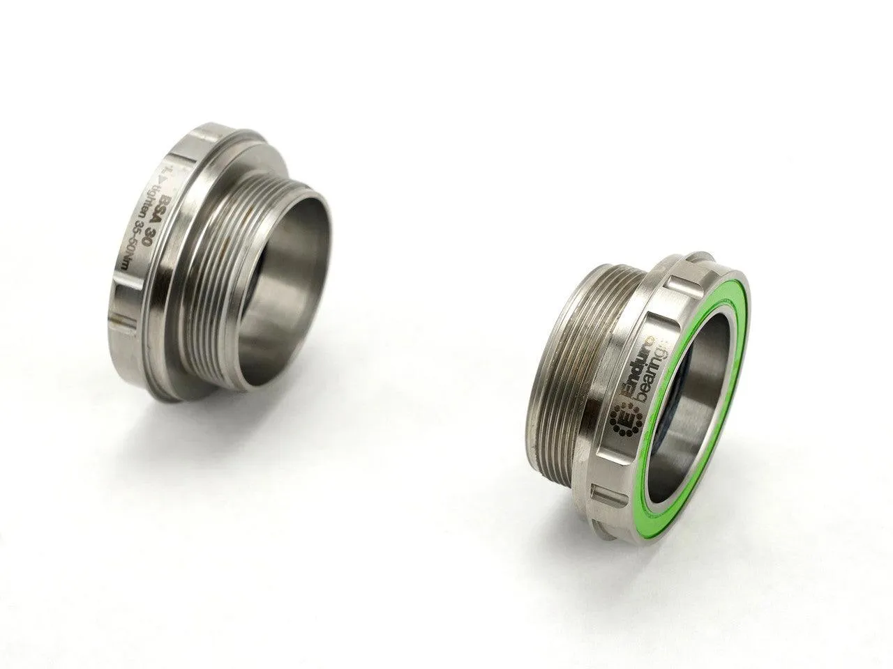 Enduro Maxhit BSA30 Bottom Bracket Bearing Kit (Silver)