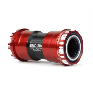 Enduro Shimano XD15 Corsa BB30 Hollowtech II Bottom Bracket (Red)