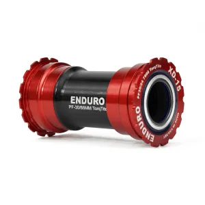 Enduro Shimano XD15 Corsa BB386 Hollowtech II Bottom Bracket (Red)