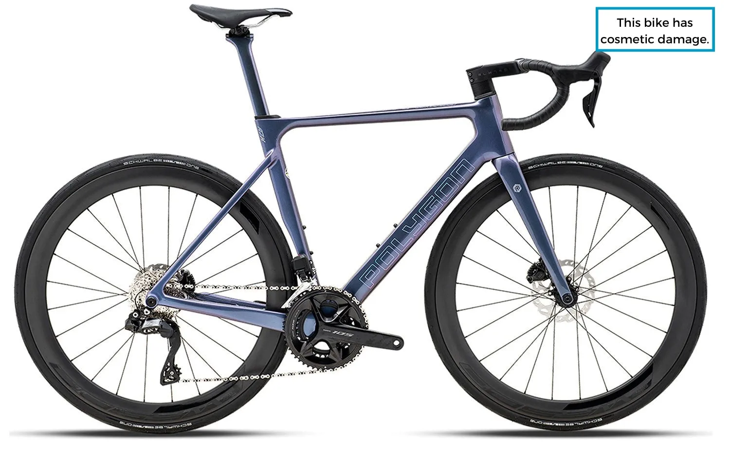 Ex Demo - Polygon Helios A7X - 105 Di2 Carbon Road Bike M3