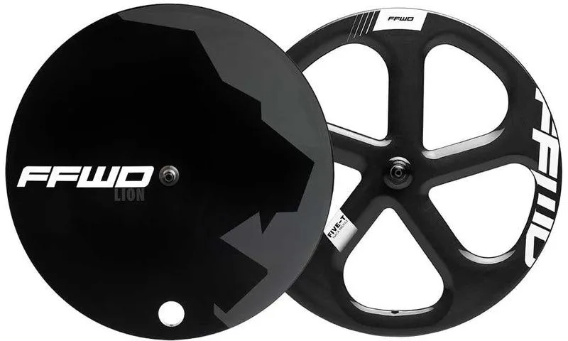 FFWD Lion Disc/Five-T Carbon Wheel (White)