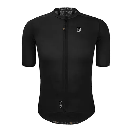 Funkier Cavaliere Mens Cycling Aero Jersey (Black)