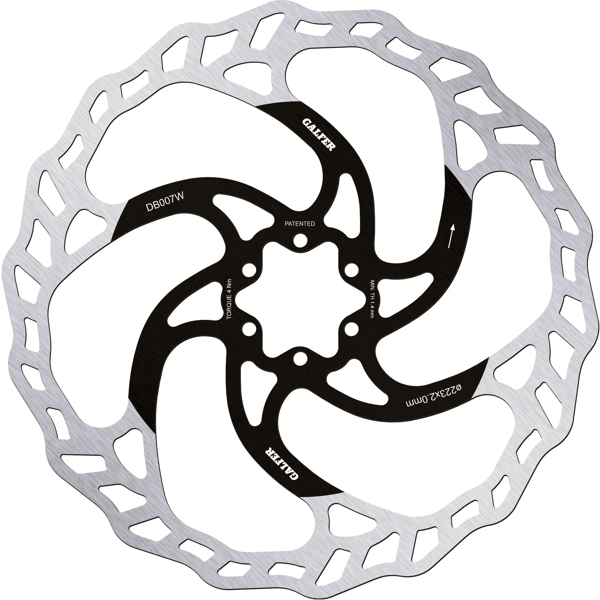 Galfer Fixed Disc Wave Rotor