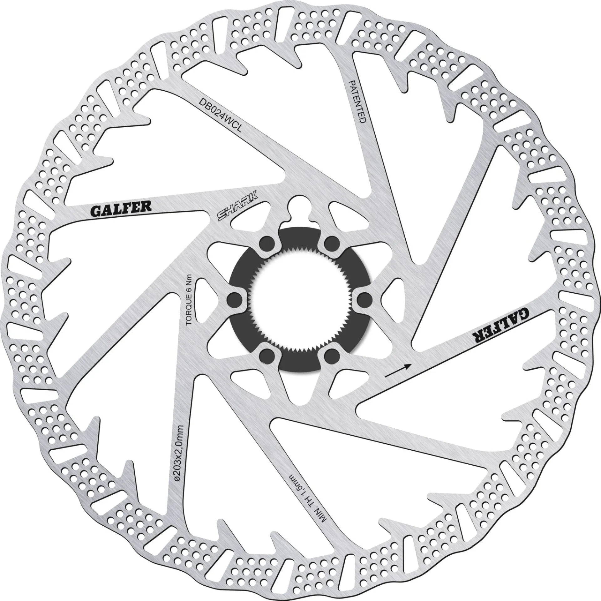 Galfer Shark Centrelock Disc Rotor