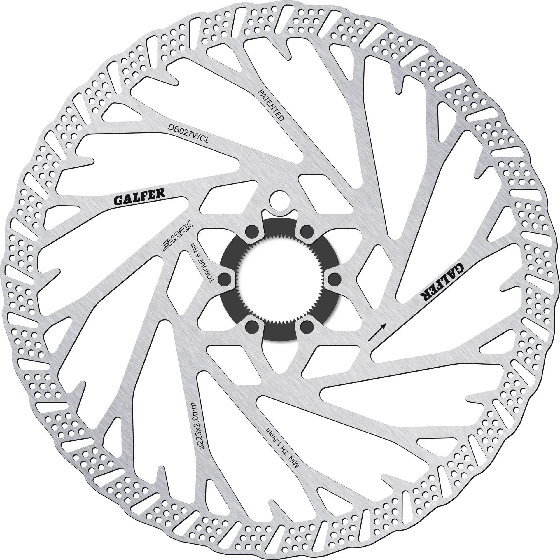 Galfer Shark Centrelock Disc Rotor