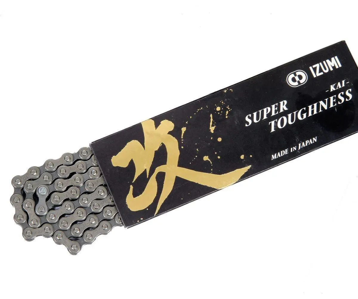 Izumi Super Toughness Kai Narrow 1 Speed Chain (Grey)