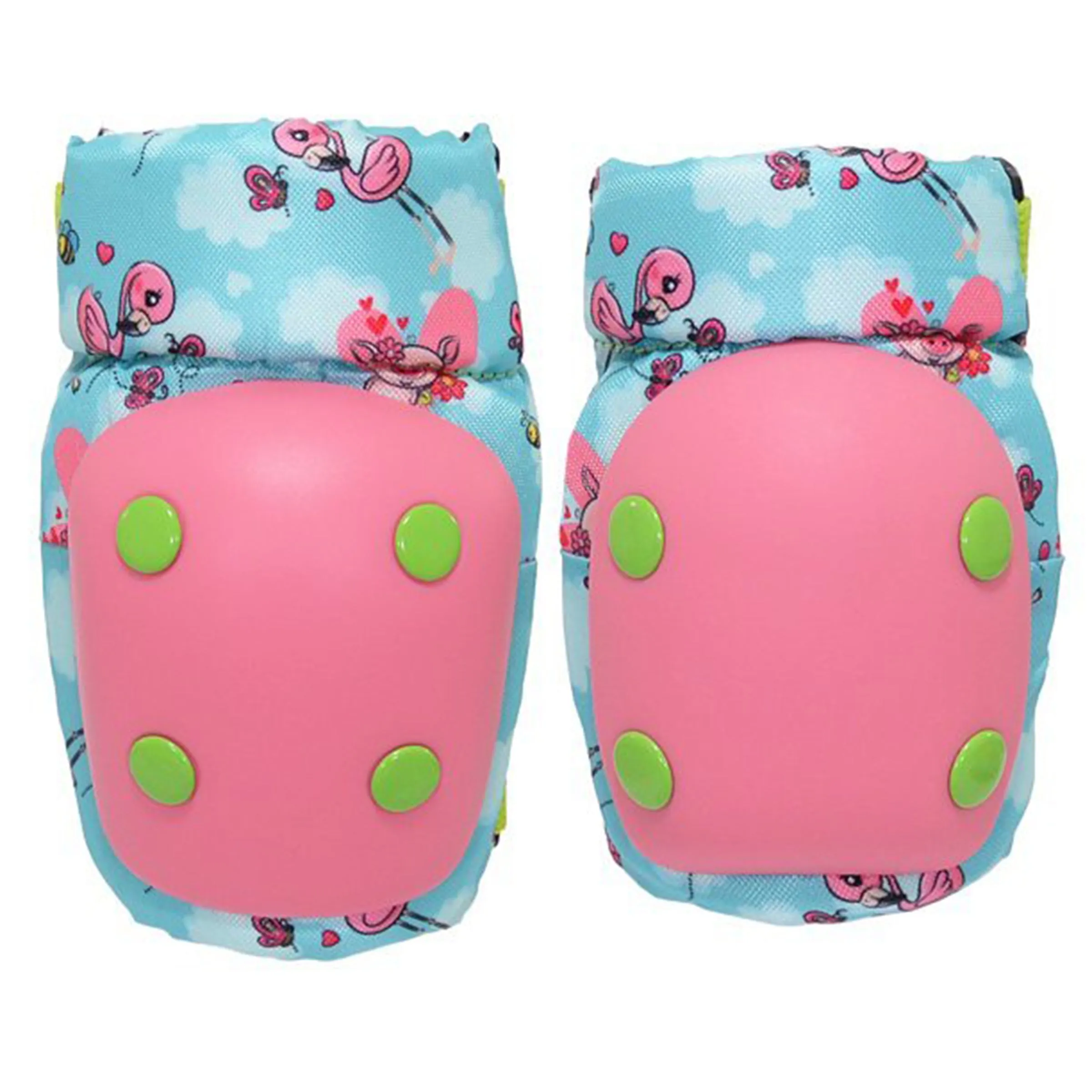Kent Flamingo Pig Toddler Helmet & Pad Combo