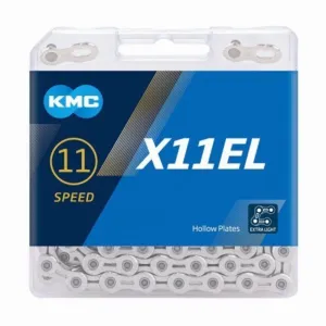 KMC X11EL 11 Speed Chain - Silver 116L