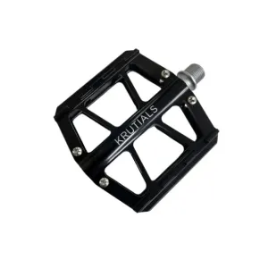 Krutials Aluminium Platform Pedals (Black)