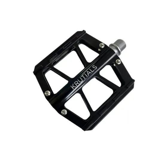 Krutials Aluminium Platform Pedals (Black)