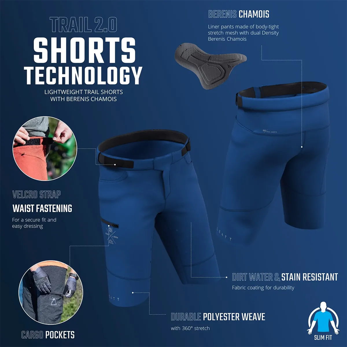 Leatt MTB Trail 2.0 Shorts
