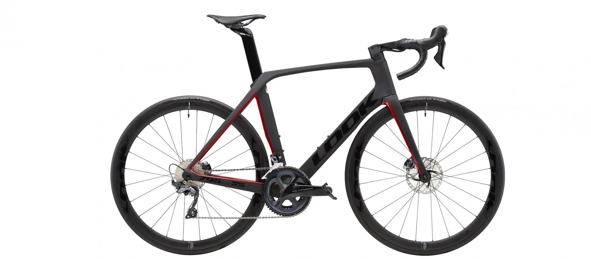 Look 795 Blade RS Disc Brake Frameset (Black Metallic Red Mat Glossy)