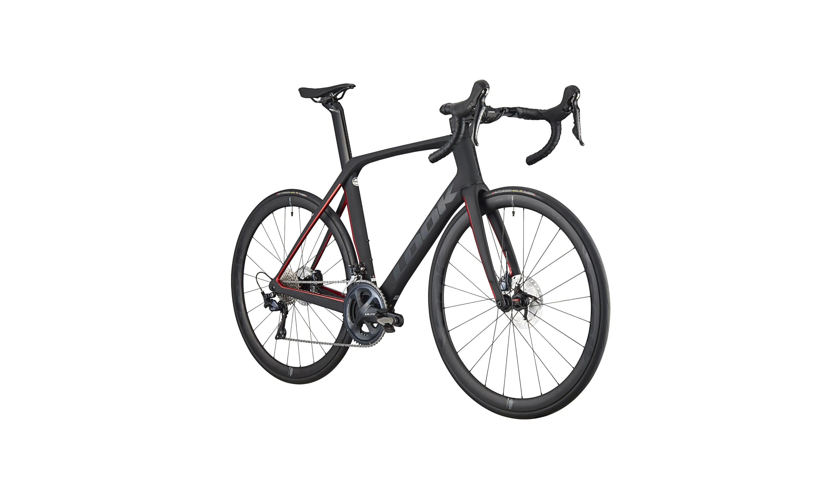 Look 795 Blade RS Disc Brake Frameset (Black Metallic Red Mat Glossy)