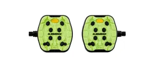 Look Trail Grip Platform Pedals (Lime)