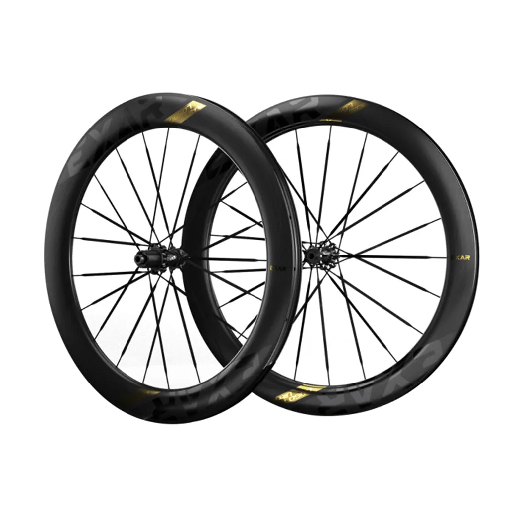 Magene EXAR Ultra DB607 Carbon Tubeless Ready Disc Brake Wheel - Shimano (Black)