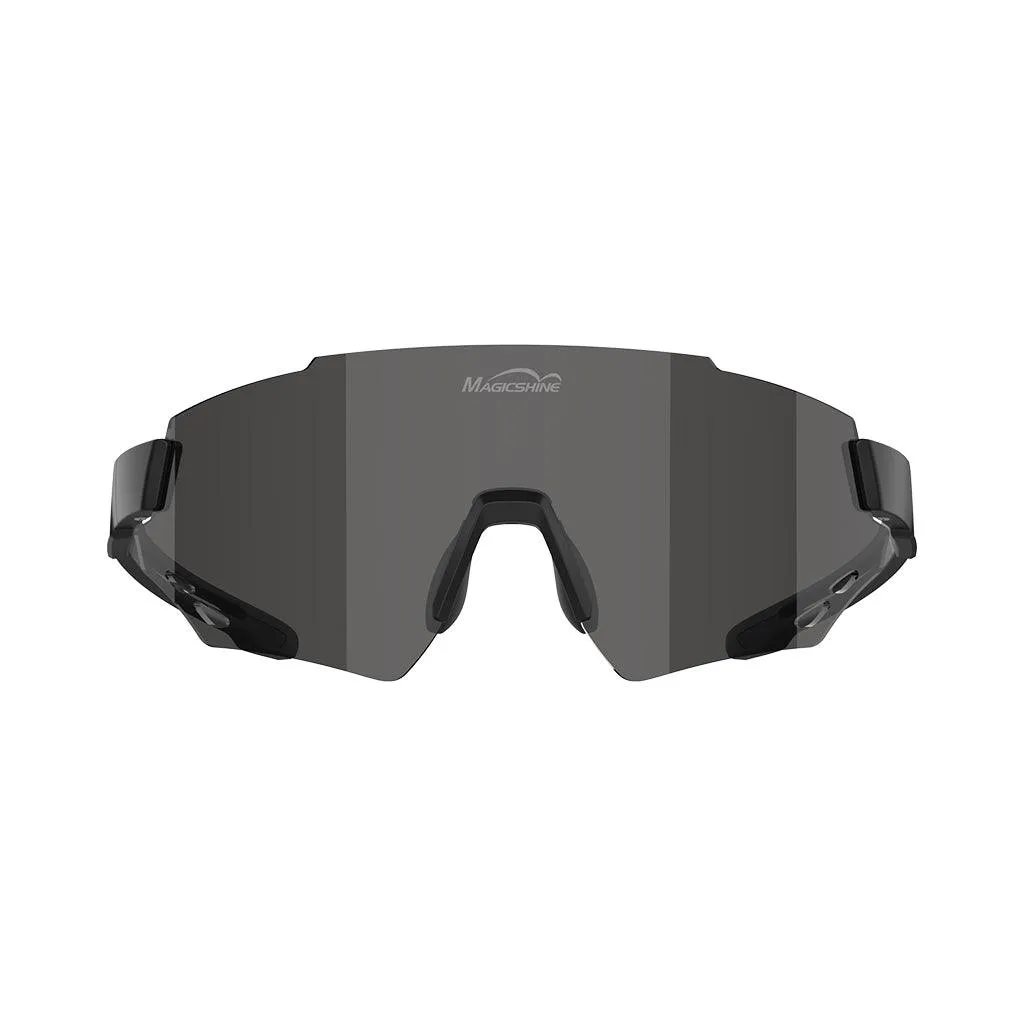 Magicshine Windbreaker Polarized Sport Sunglasses (Black)