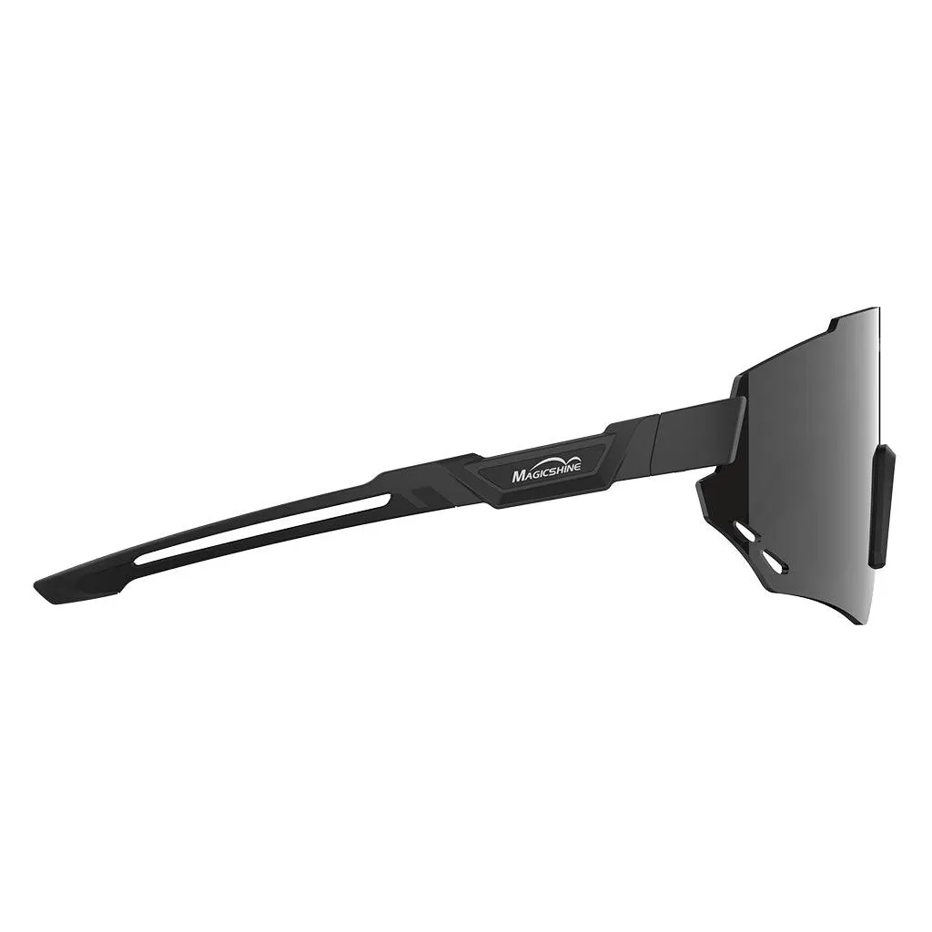 Magicshine Windbreaker Polarized Sport Sunglasses (Black)