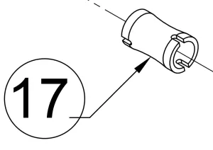 Main Pivot Ring Spacer for Siskiu Te