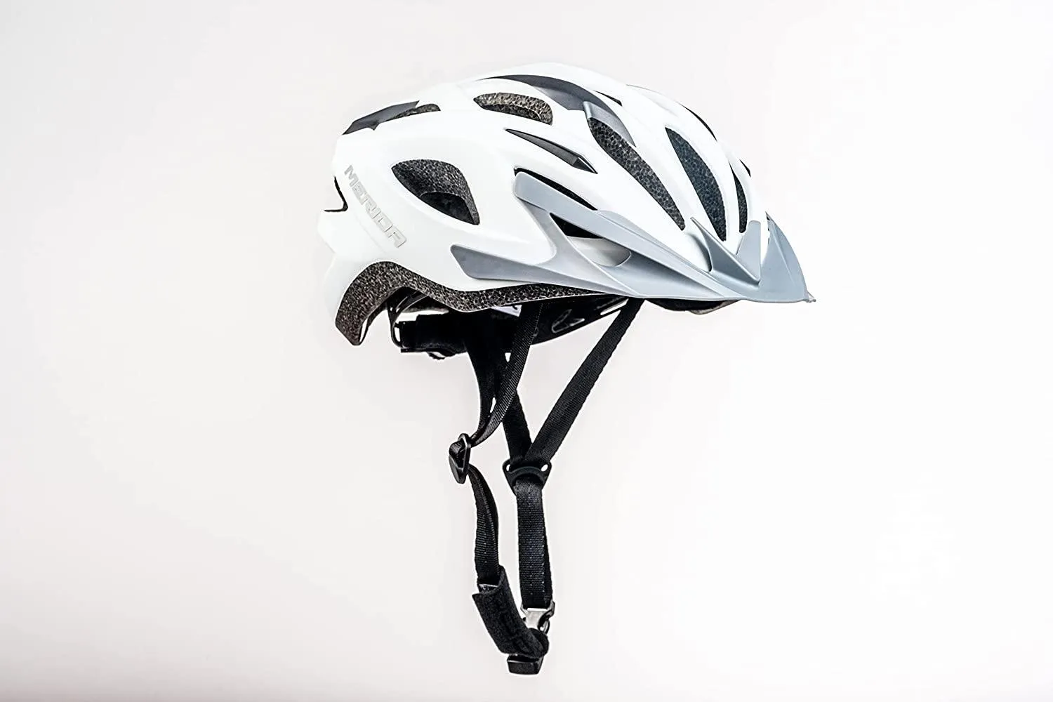 Merida Charger KJ201 Road Cycling Helmet (Matt White/Grey)