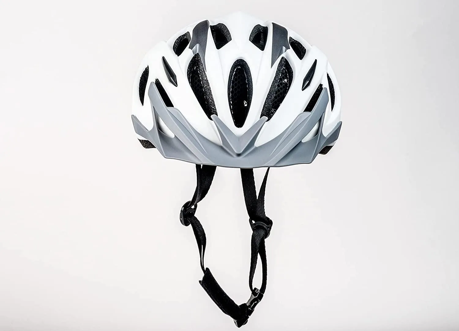 Merida Charger KJ201 Road Cycling Helmet (Matt White/Grey)