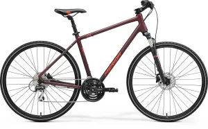 Merida Crossway 20-D (Matt Burgundy Red/Red)