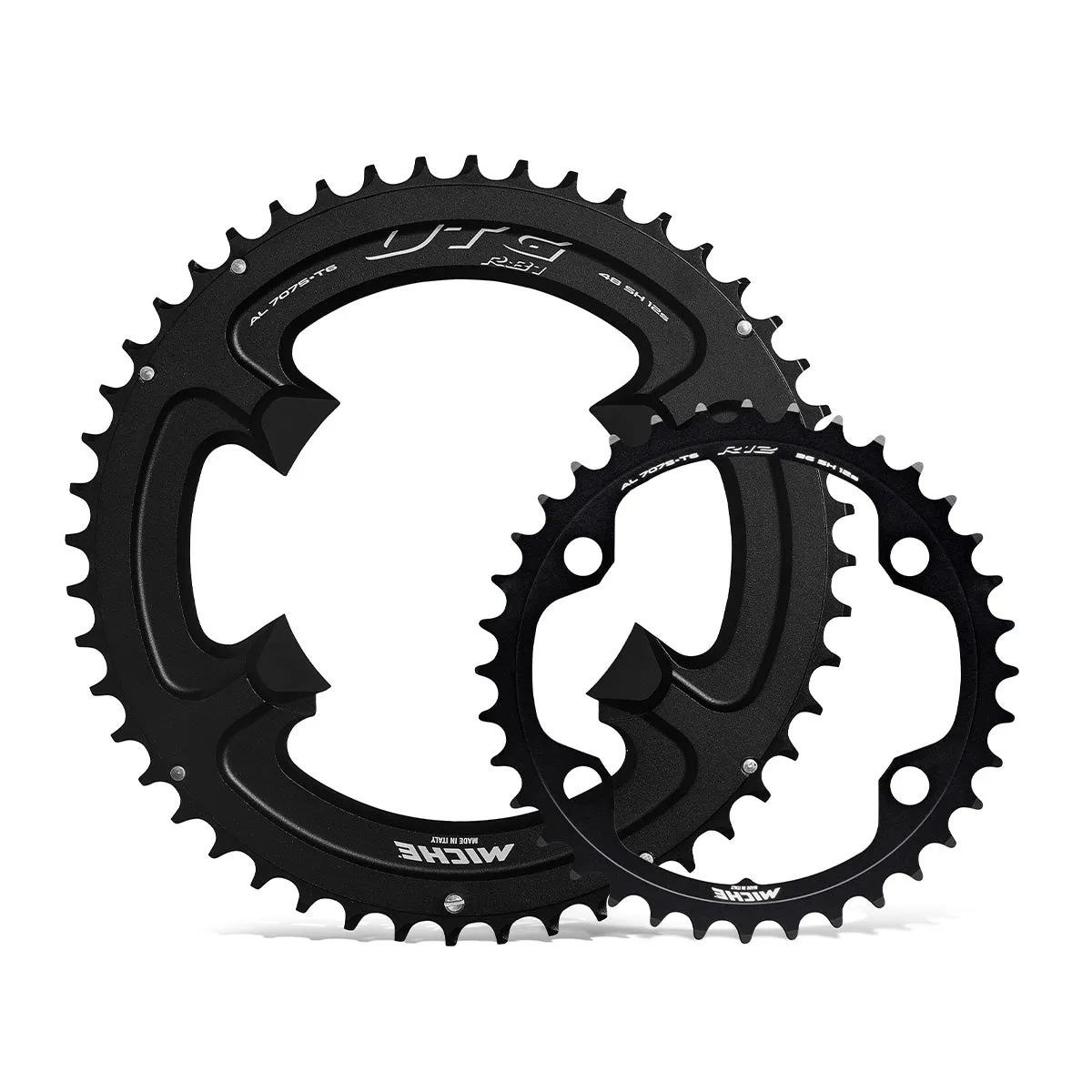 Miche Shimano Ultegra 8100 UTG R81 12 Speed Chainring (Black)