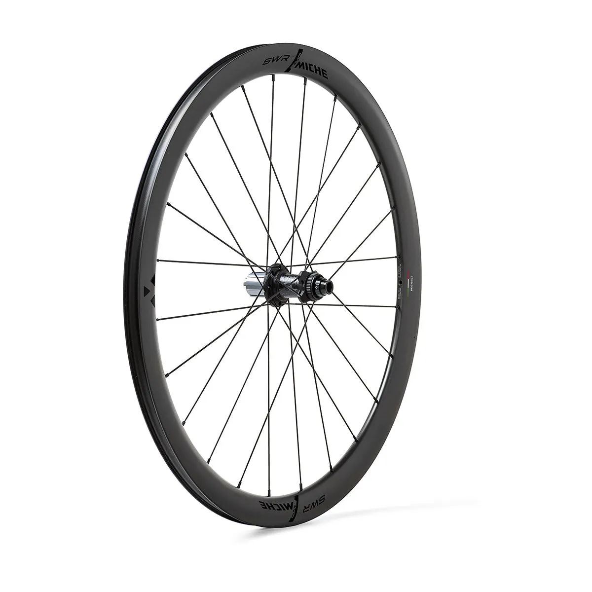 Miche SWR Evo 40 Carbon Tubeless Ready Disc Brake Wheel - Shimano/SRAM (Black)
