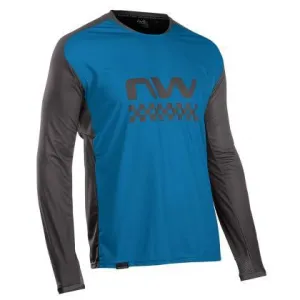 Northwave MTB Edge Mens Cycling Jersey (Blue/Black)