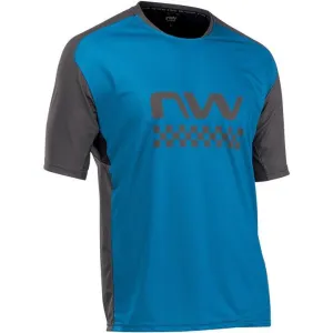 Northwave MTB Edge Mens Cycling Jersey (Blue/Black)
