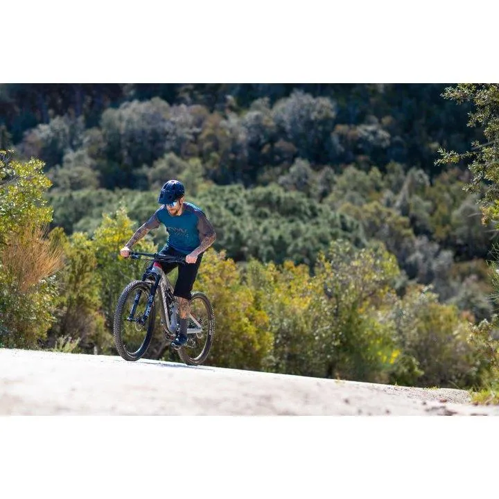 Northwave MTB Edge Mens Cycling Jersey (Blue/Black)