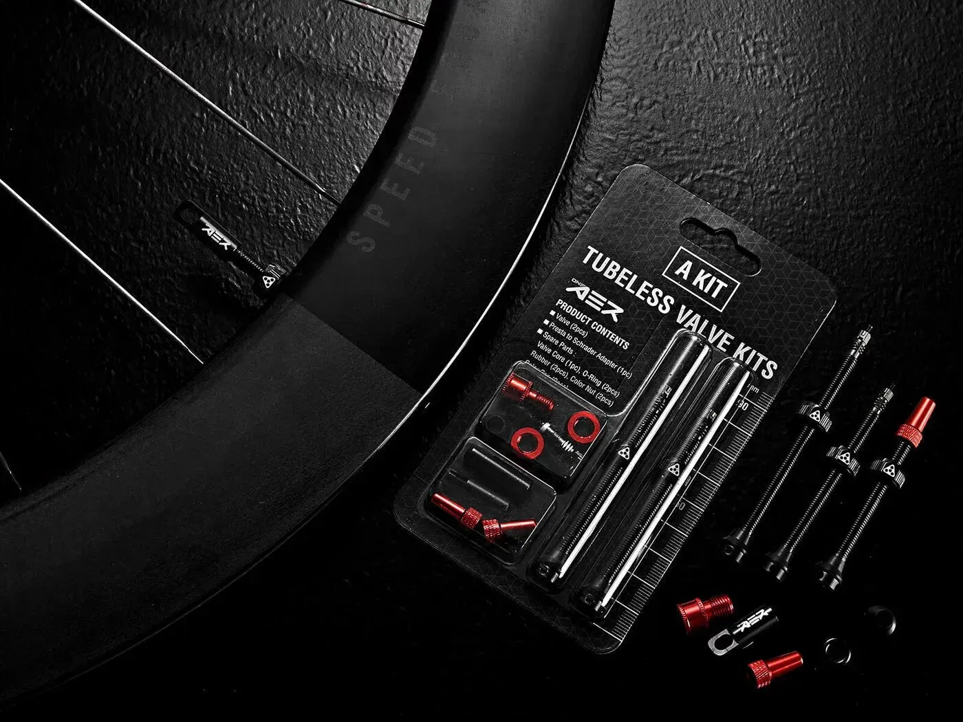 Oneaer D5 Aluminium Tubeless Ready Disc Brake Wheel - DT Swiss 240 EXP (Black)