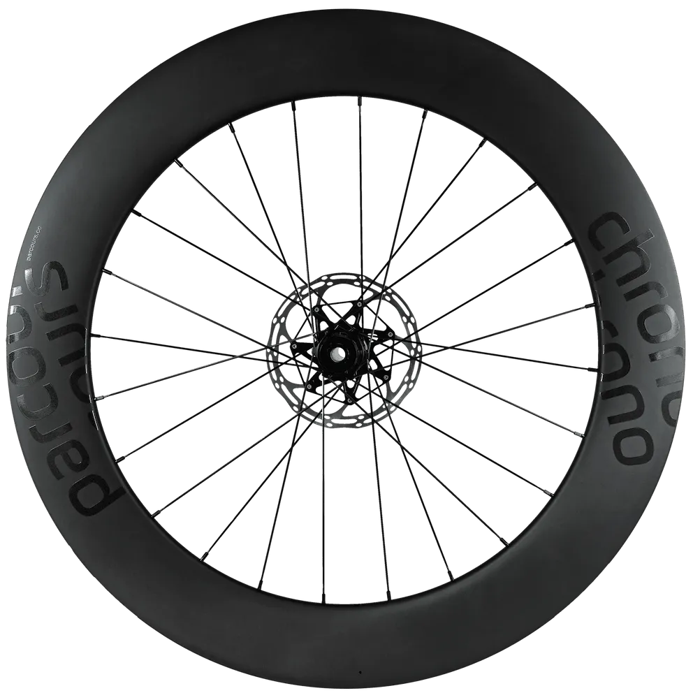 Parcours Chrono Carbon Tubeless Ready Disc Brake Wheel - Shimano/Sram (Black)