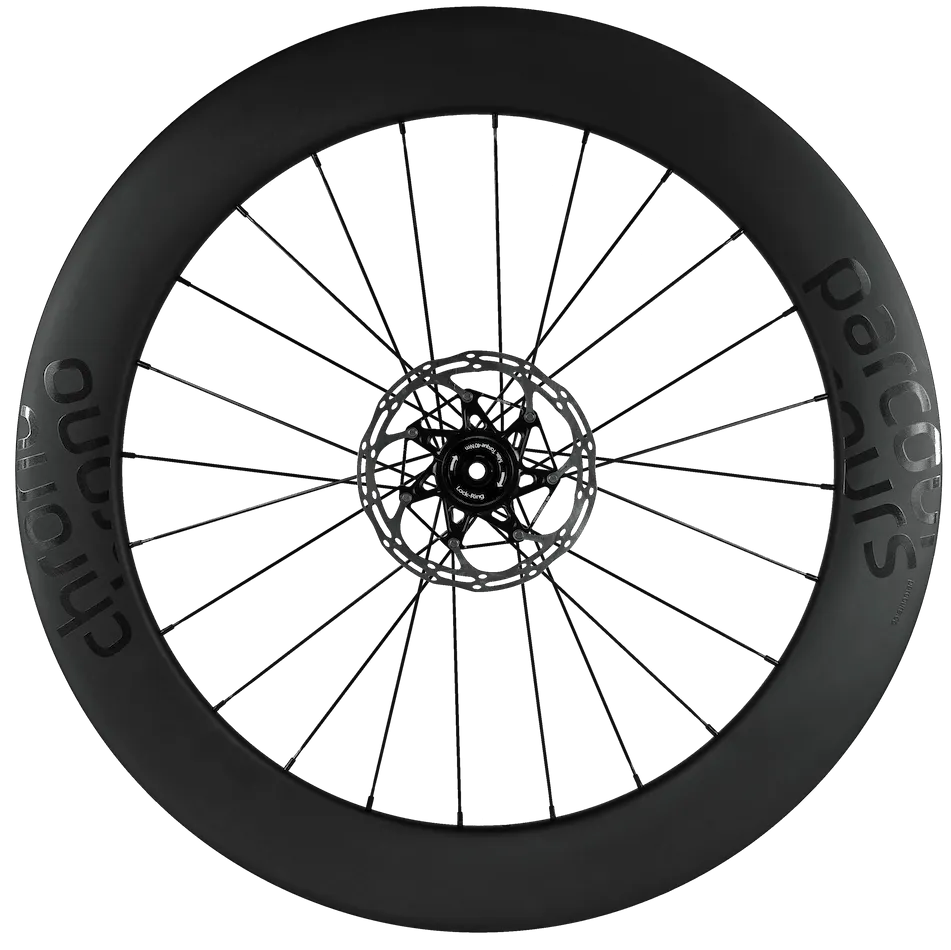Parcours Chrono Carbon Tubeless Ready Disc Brake Wheel - Shimano/Sram (Black)