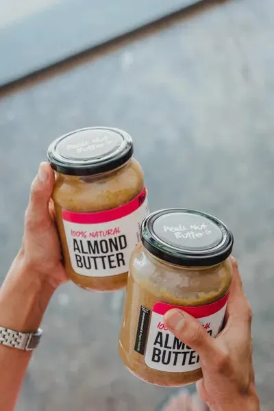 Peelsnutbutter Almond Butter (Unsweetened/Vegan)