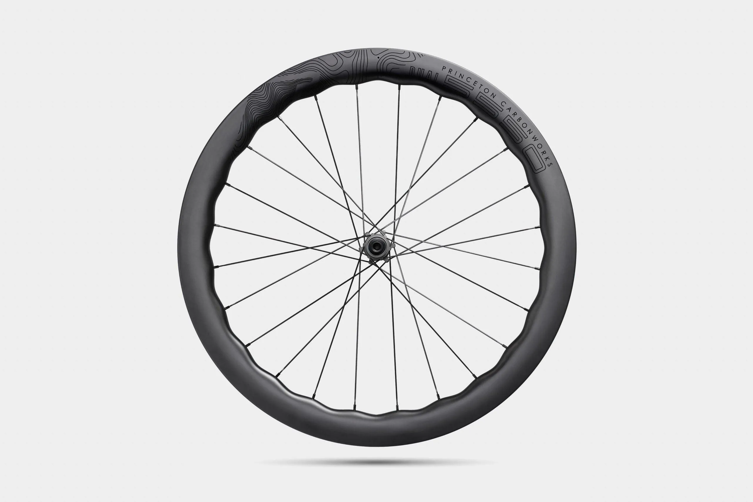 Princeton CarbonWorks Dual 5550 Carbon Tubeless Disc Brake Wheel - Shimano/Sram (Black)