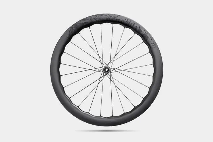 Princeton CarbonWorks Dual 5550 Carbon Tubeless Disc Brake Wheel - Shimano/Sram (Black)
