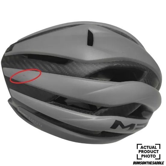 [Refurbished] MET Trenta 3k Carbon MIPS Road Cycling Helmet (Gray Iridescent)