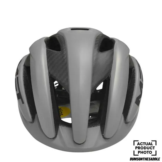 [Refurbished] MET Trenta 3k Carbon MIPS Road Cycling Helmet (Gray Iridescent)