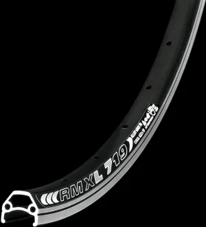 Remerx Dragon Line 719 26" Rim Brake Rims (Black)