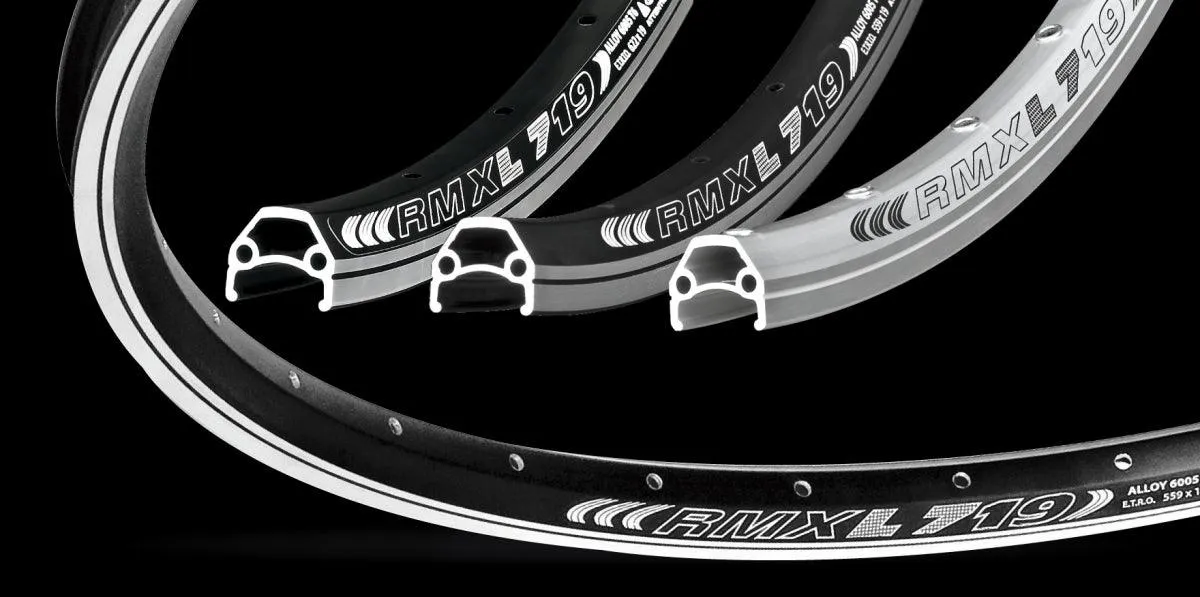 Remerx Dragon Line 719 27.5" Rim Brake Rim (Black)