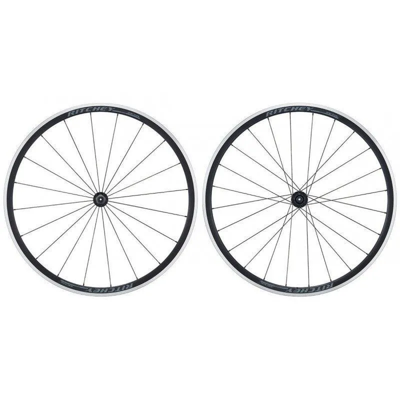 Ritchey Comp Zeta Aluminium Tubeless Ready Rim Brake Wheel - Shimano/Sram (Black)