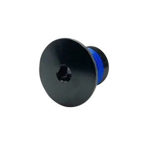 Samox Alloy Spindle Tension Bolt Cap M15 x 1.0 x 18.2mm - Black