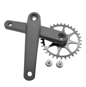Samox Crankset AC - 40 32T 170mm Black Square Taper